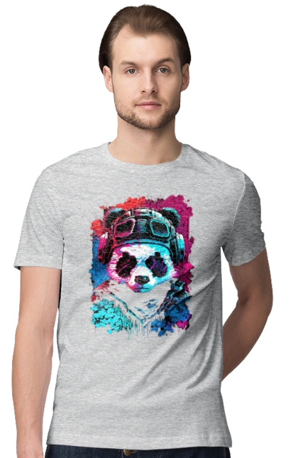 Панда в VR шолом