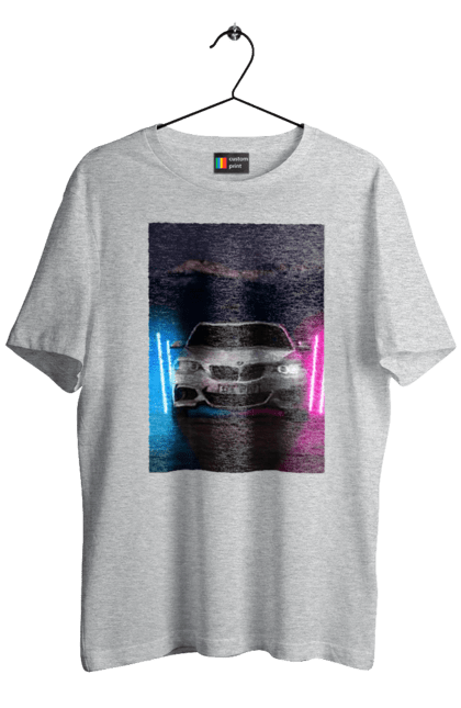 Футболка чоловіча з принтом "БЕХА". Беха, в машину, красота, птн пнх, фонарі. 2070702