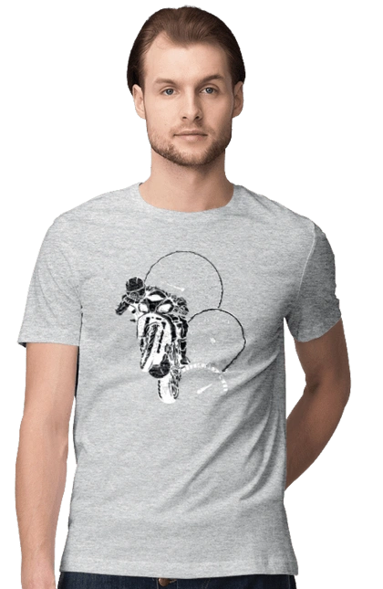 Motorcycle And Speed White