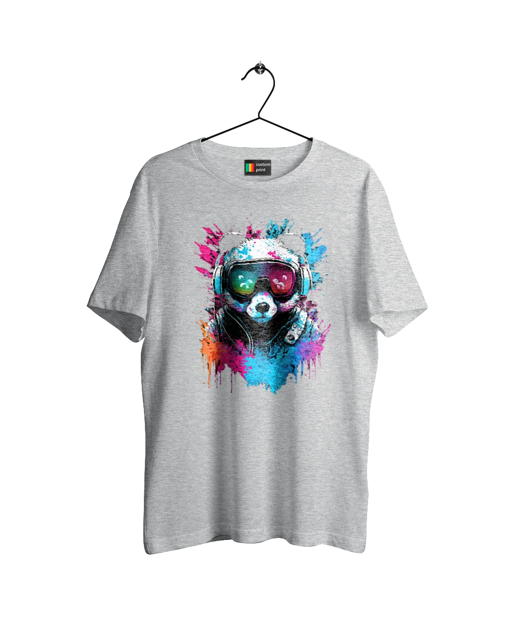 Панда в VR шолом