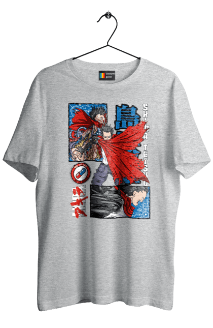 Men's t-shirt with prints Akira Tetsuo Shima. Akira, anime, cyberpunk, manga, tetsuo shima. 2070702