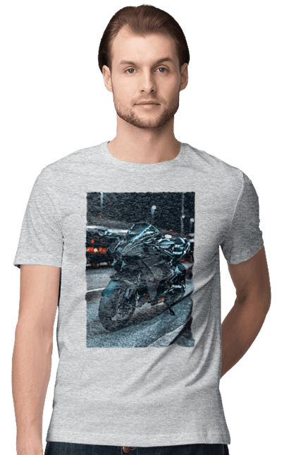 Футболка чоловіча з принтом "Мото цитаты". Байк, мото, спорт, цитаты. 2070702