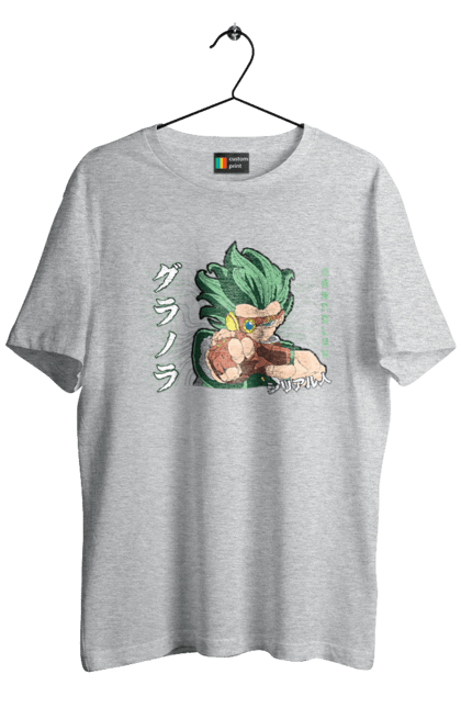 Men's t-shirt with prints Dragon Ball Granolah. Anime, dragon ball, goku, granolah, manga, tv series, vegeta. 2070702