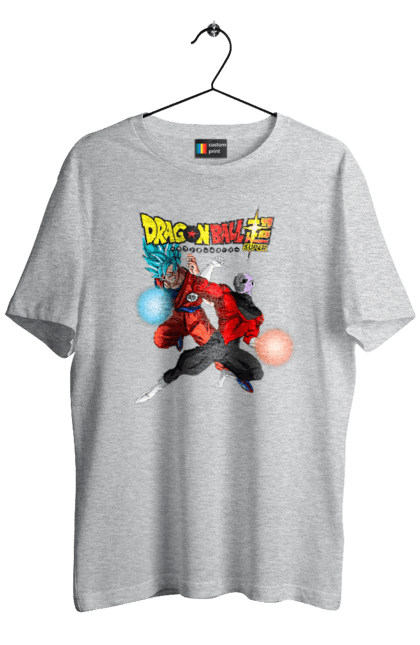 Men's t-shirt with prints Dragon Ball Son Goku. Anime, dragon ball, goku, manga, son goku, tv series. 2070702