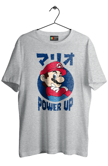 Men's t-shirt with prints The Super Mario Bros.. Character, game, mario, mario bros, nintendo, super mario bros. 2070702