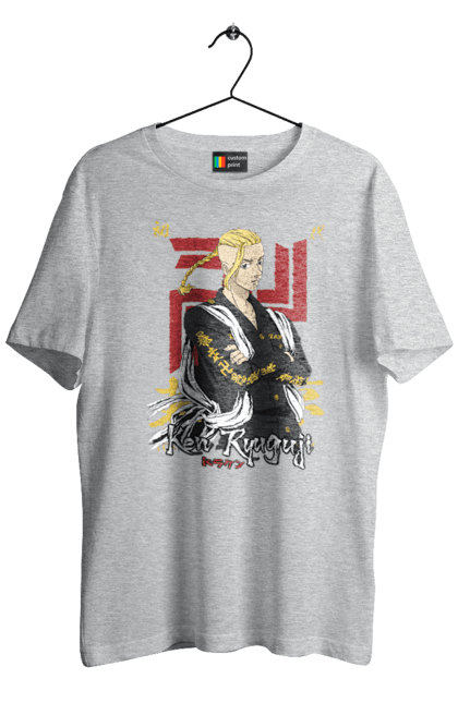 Men's t-shirt with prints Tokyo Revengers Draken. Anime, draken, ken ryuguji, ken-chin, manga, serial, tokyo manji gang, tokyo revengers. 2070702