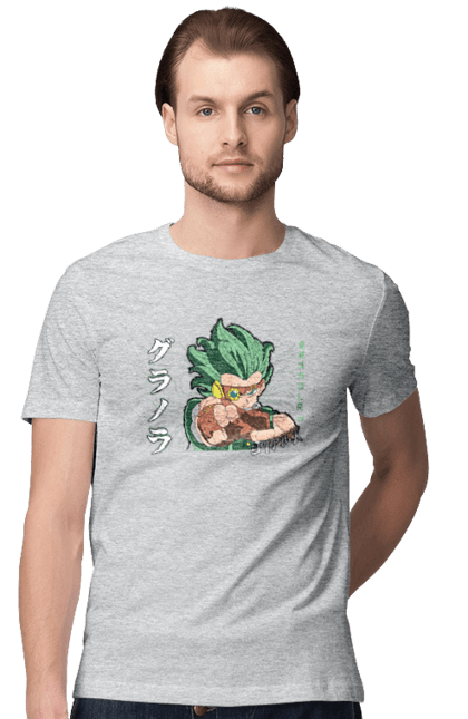 Men's t-shirt with prints Dragon Ball Granolah. Anime, dragon ball, goku, granolah, manga, tv series, vegeta. 2070702