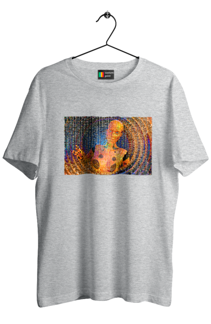 Футболка чоловіча з принтом "Штучний інтелект". Айті, айтішник, гик, жінка, знання, інженер, інтелект, кібер, кібернетика, кіборг, код, комп, комп`ютерник, кристал, машинне навчання, мікросхема, мозок, портрет, програміст, професіонал, професія, розробник, розум, хакер, чіп, штучний інтелект, штучний розум. 2070702