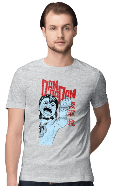 Men`s t-shirt with prints Dandadan Momo Ayase. Anime, ayase, dandadan, manga, momo, momo ayase. 2070702