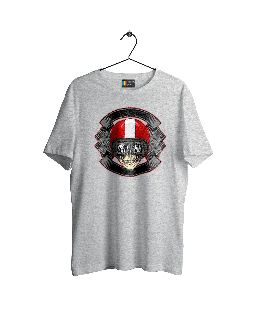 Череп мотоциклист