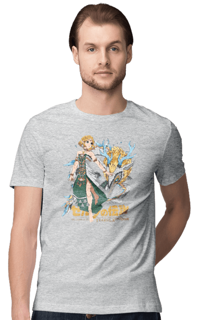 Men's t-shirt with prints The Legend of Zelda Princess Zelda. Legend of zelda, nintendo, princess, princess zelda, zelda. 2070702