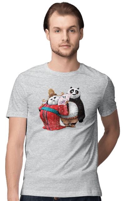 Футболка чоловіча з принтом "Панда". Panda, медведь, мишка, панда. futbolka.stylus.ua
