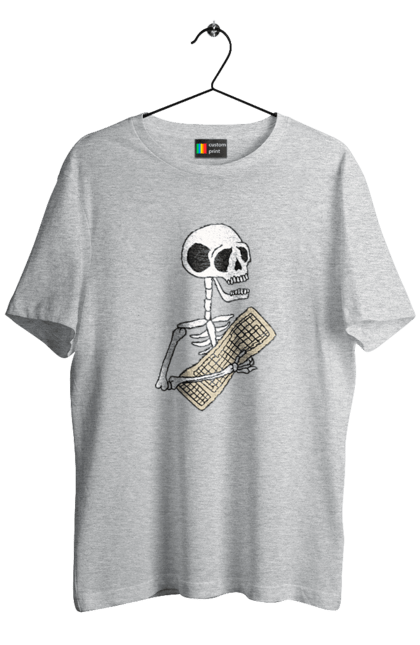 Футболка чоловіча з принтом "Вічний кодер". Ай ті, айтішник, бінарний, код, програміст, розробник, хакер. 2070702