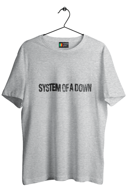 Футболка мужская с принтом System of a Down. Soad, альтернативный метал, группа, метал, музыка, ню-метал, прогрессивный метал, рок, хард-рок, хеви-метал. 2070702