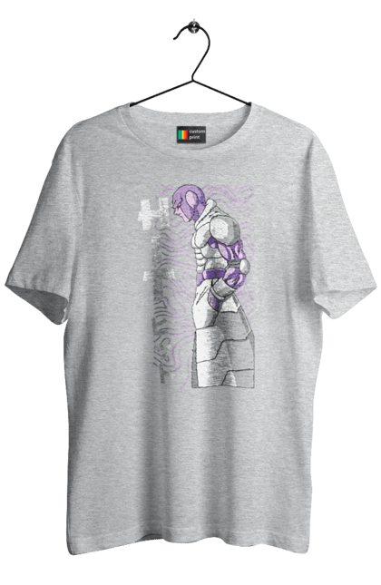 Men's t-shirt with prints Dragon Ball Frieza. Anime, dragon ball, frieza, manga, tv series. 2070702