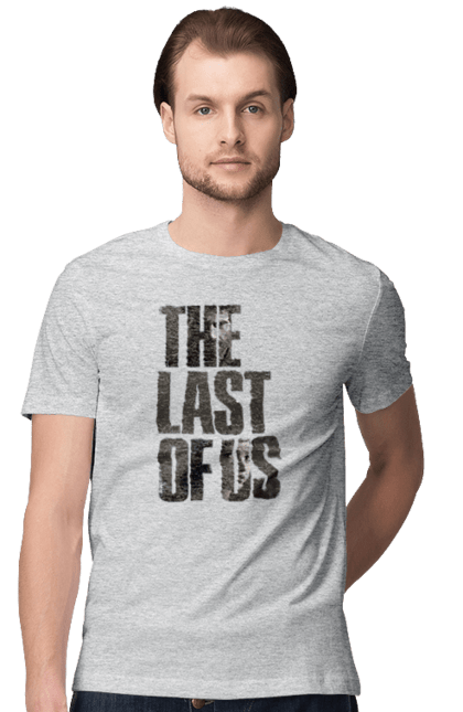 Футболка чоловіча з принтом "Один з нас". Last, last of us, of us, ласт оф ас, один из нас, одна из нас, одни из нас, последние из нас, последняя из нас. futbolka.stylus.ua