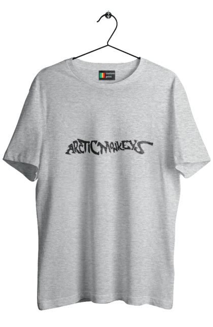 Men's t-shirt with prints Arctic Monkeys. Arctic monkeys, garage rock, group, indie rock, music, post-punk revival, psychedelic rock, rock. 2070702