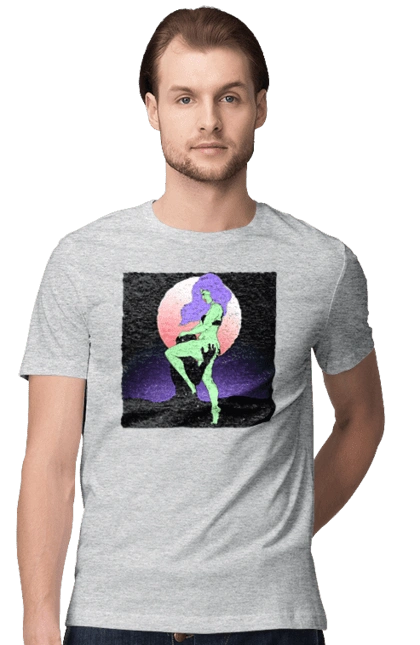 Зеленая Девушка И Луна