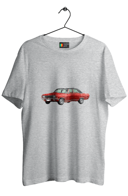 Men`s t-shirt with prints Auto.3. Auto, old car, photo, professional photo. 2070702
