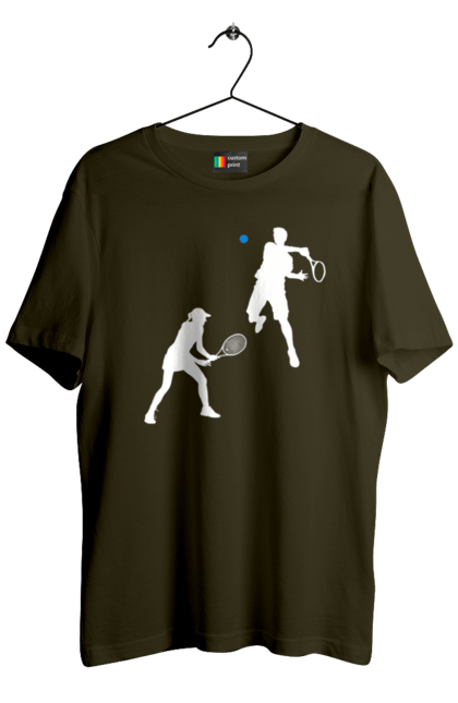 Футболка мужская с принтом Теннис. Большой теннис, грунт, игроки, мяч, призовой фонд, ракетка, спонсор, турнир на грунте, турнирная сетка, хард. 2070702
