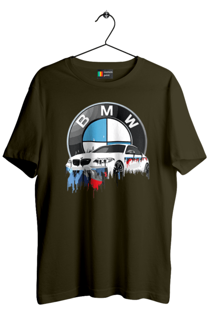 Футболка чоловіча з принтом "BMW". Bmw, авто, бмв, бмв фан, фанклуб. 2070702