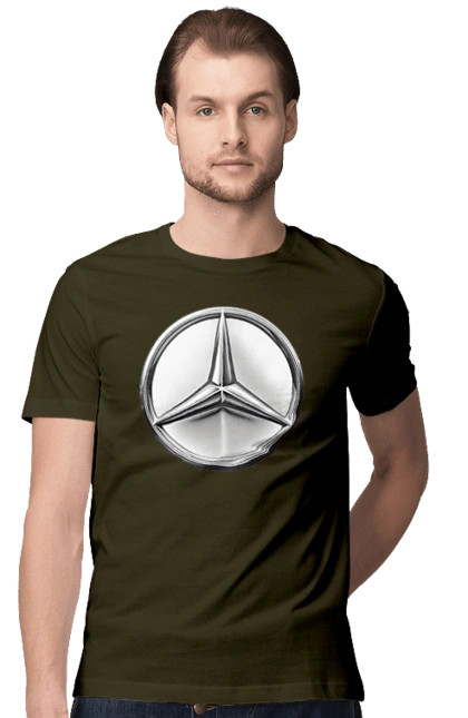 Mercedes Benz Лого Металік