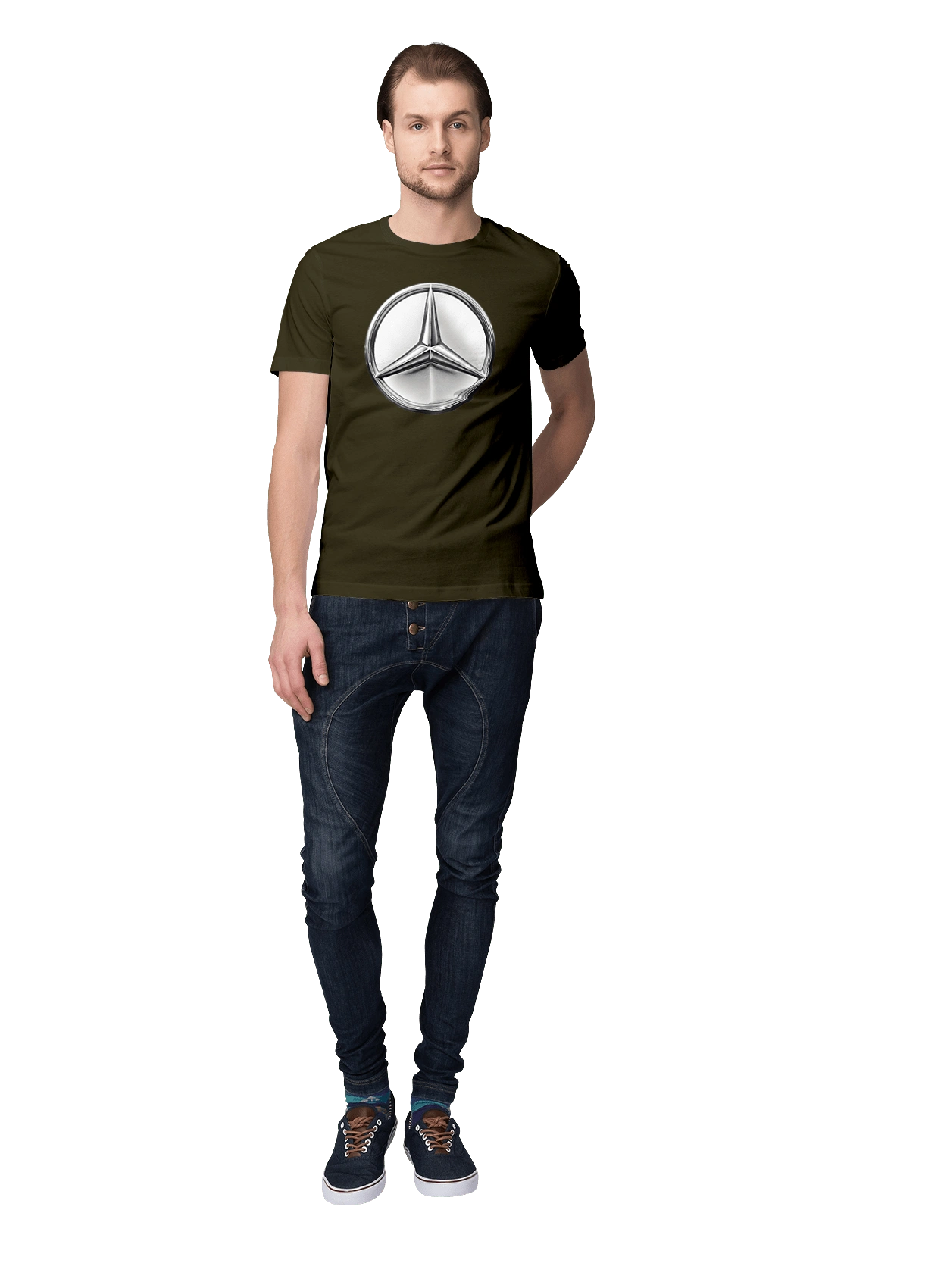 Mercedes Benz Лого Металік