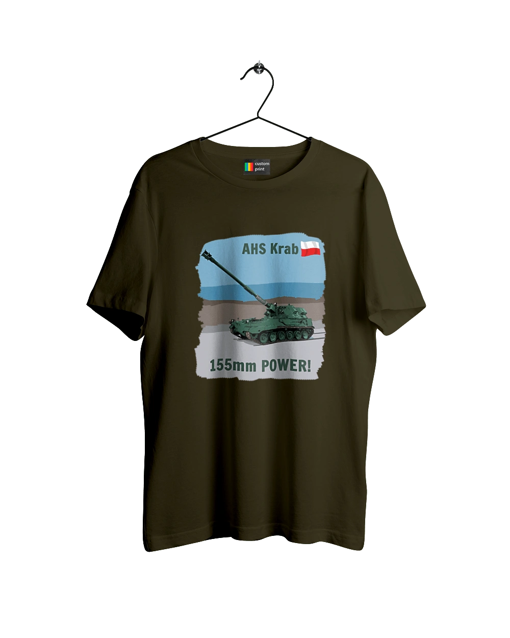 155mm Power! AHS Krab olive