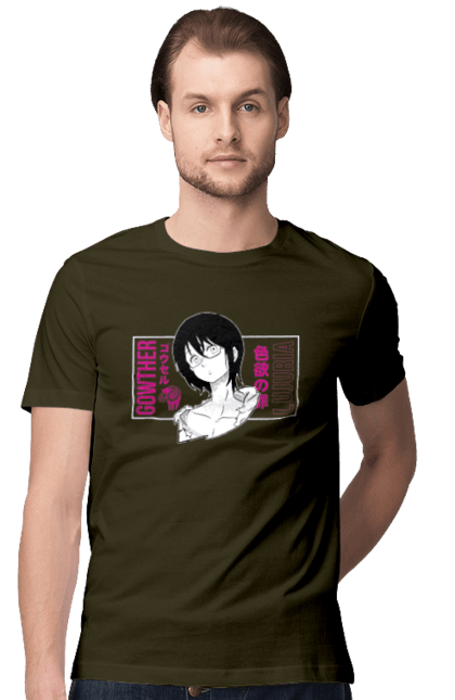 Men's t-shirt with prints Seven Deadly Sins Gowther. Adventures, anime, comedy, fantasy, gowther, manga, seven deadly sins. 2070702