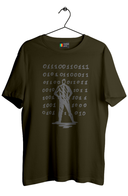 Футболка чоловіча з принтом "Програміст". Angular, c, css, html, it, javascript, jquery, php, python, react, svelt, vue, айтишник, айті, гумор, код, кодувати, прогер, програміст, програмісти, ти ж, ти ж програміст, тиж програміст. 2070702