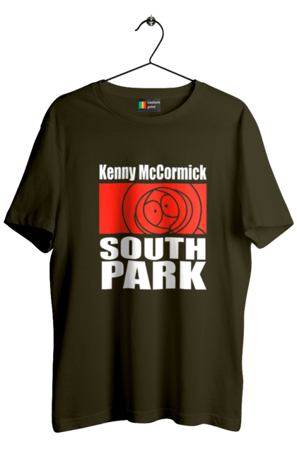 Men's t-shirt with prints South Park Kenny. Cartoon series, kenny, kenny mccormick, south park. 2070702