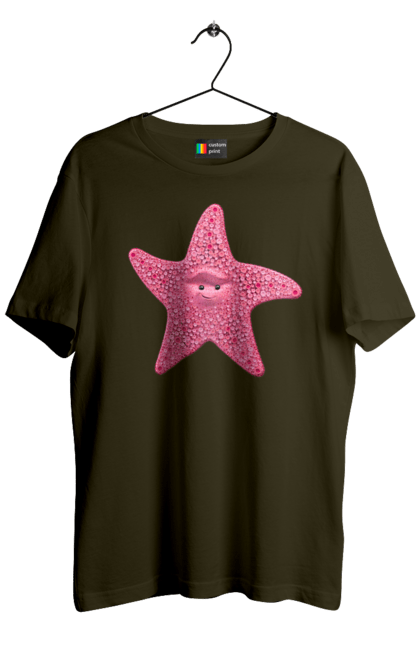 Футболка чоловіча з принтом "Зірка, В Пошуках Немо, Мультик". Зірка, мультик, у пошуках немо. 2070702