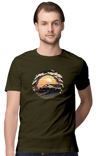 Додж на заході сонця