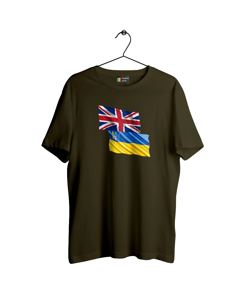 Flag United Kingdom, Flag Ukraine, Support Ukraine