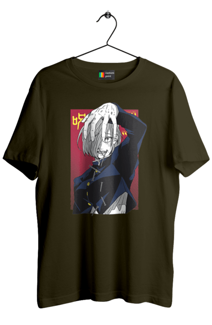 Men's t-shirt with prints Jujutsu Kaisen Nobara. Anime, dark fantasy, jujutsu kaisen, magic battle, manga, mystic, nobara, nobara kugisaki. 2070702