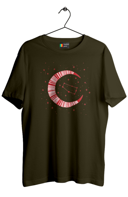 Men`s t-shirt with prints Gemini. Constellation, gemini, horoscope, sign, twins, zodiac, zodiac sign. 2070702