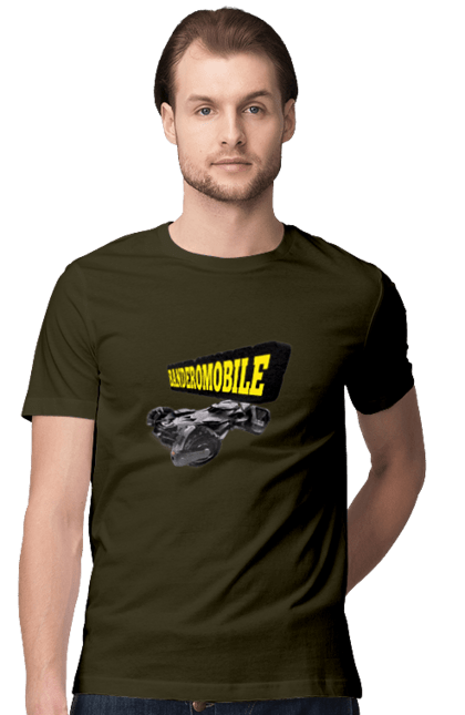 Men`s t-shirt with prints Truck. Auto, auto bandera, batman, batmobile, car, military car, super car, truck. 2070702