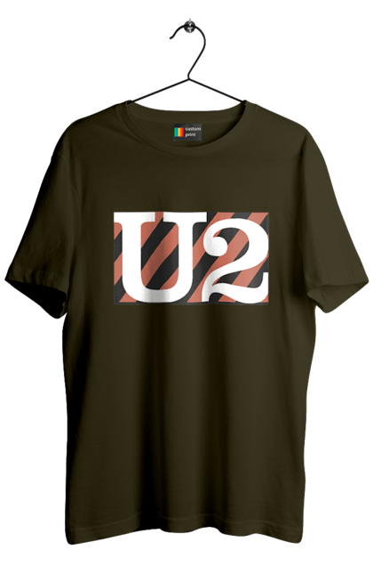 Men's t-shirt with prints Group U2. Alternative rock, dance rock, group, music, post-punk, rock, soft rock, tour. 2070702