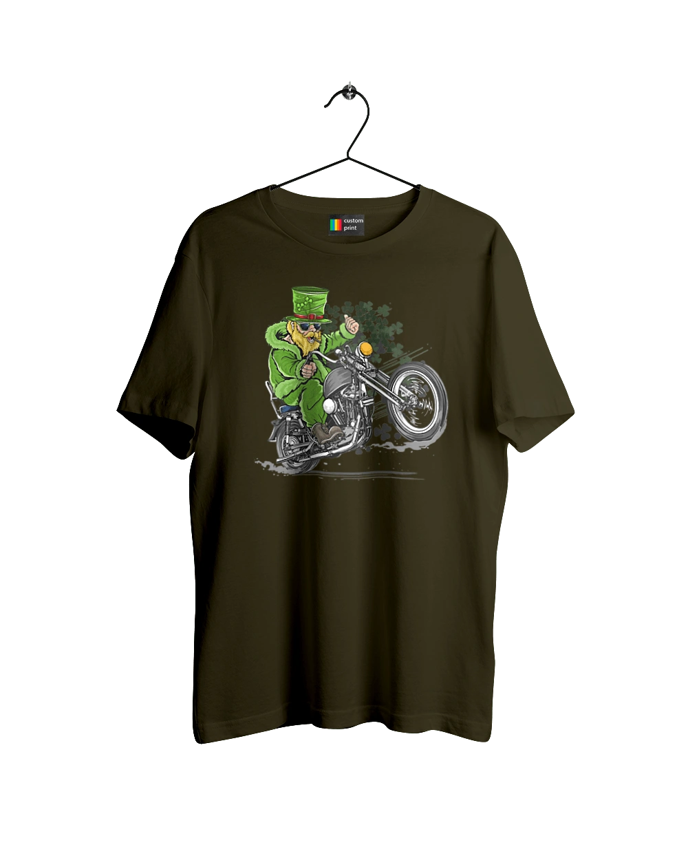 Patrick On A Motorcycle