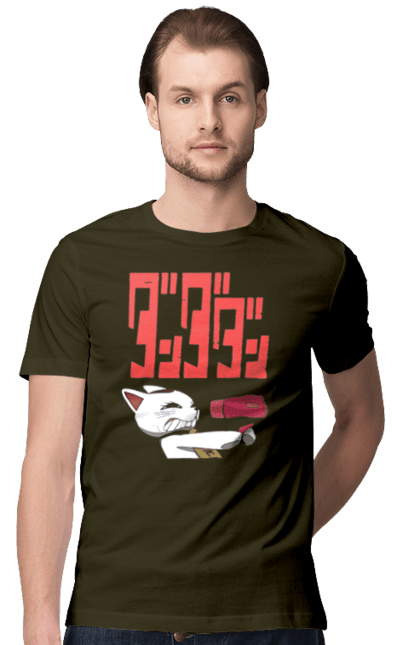 Футболка чоловіча з принтом "Дандадан Турбо бабка". Dandadan, turbo granny, yokai, аніме, дандадан, йокай, манга, турбо-бабка. 2070702