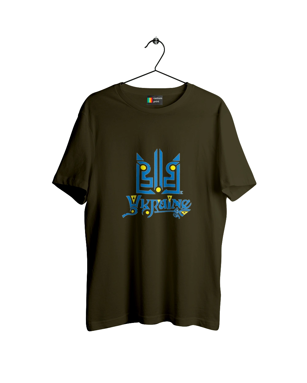 Україна та тризуб темний фон