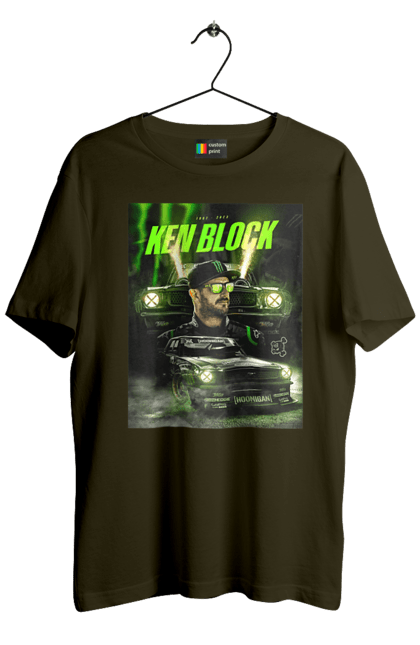 Men`s t-shirt with prints Ken Block. Ken block. 2070702