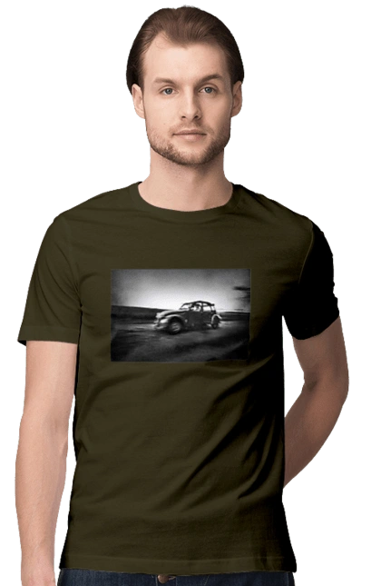 Ретро машина чб