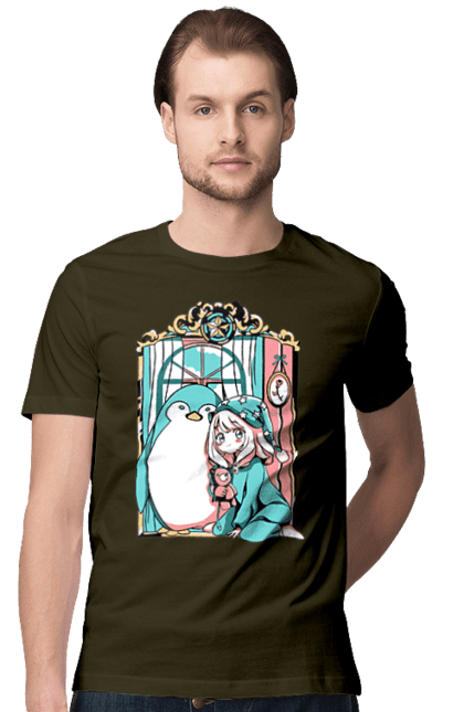 Футболка чоловіча з принтом "Сім'я шпигуна Аня". Spy x family, аниме, аня, йор, лойд, манга, сім я шпигуна. 2070702