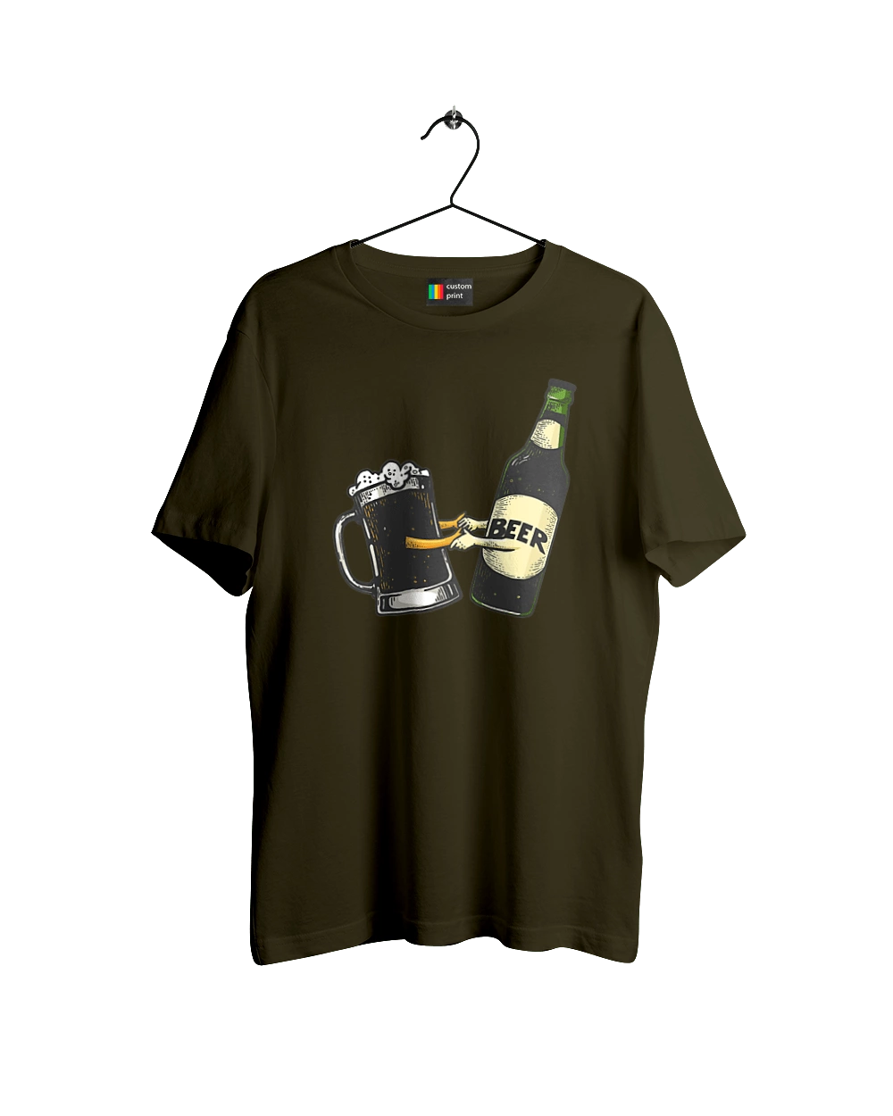 Bottle Of Beer With A Glass Of Beer