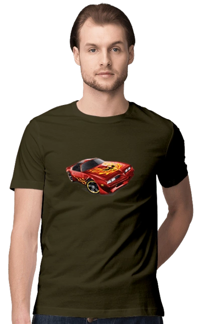 Машина червона, швидкісна