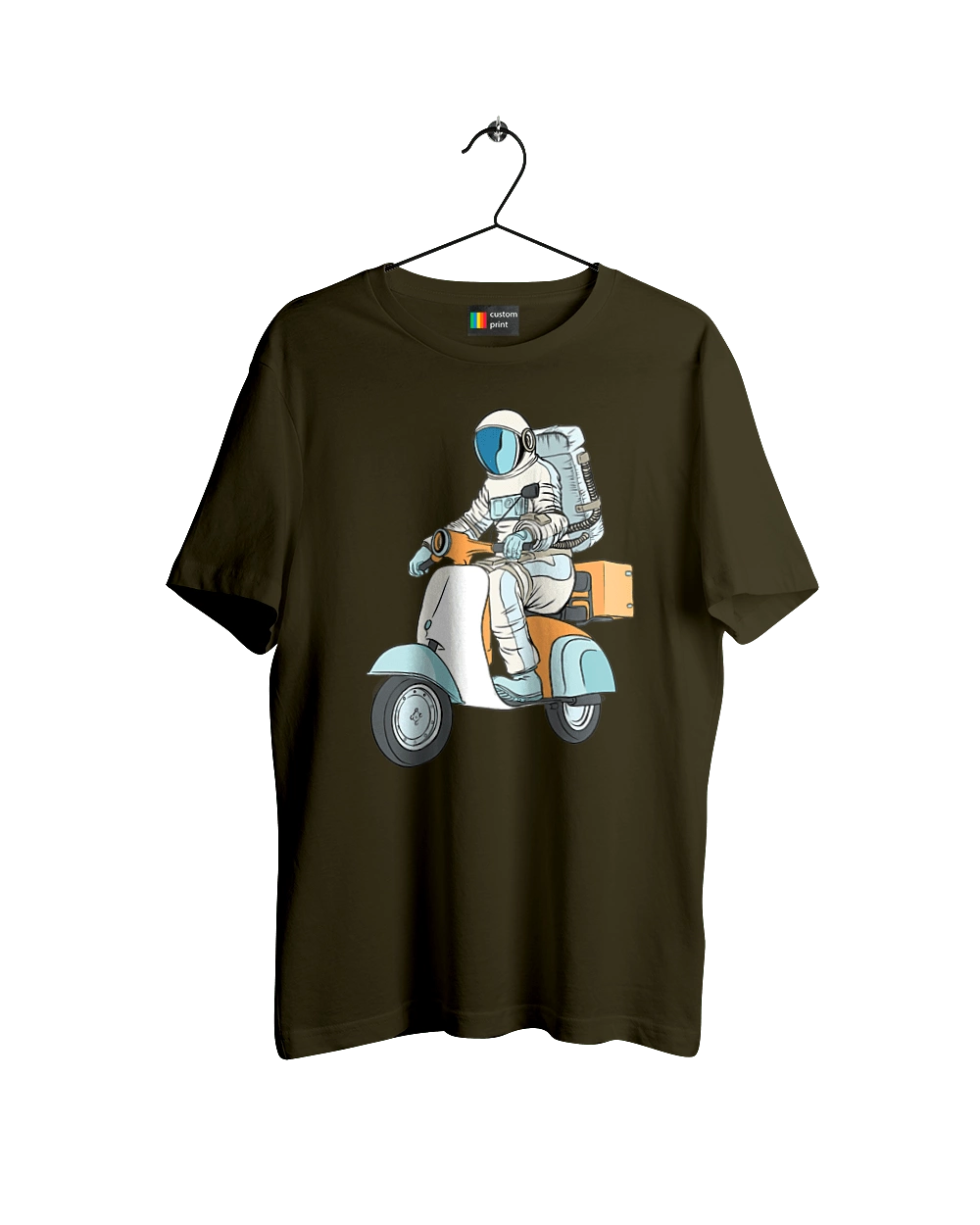 Космонавт на мотоцикле