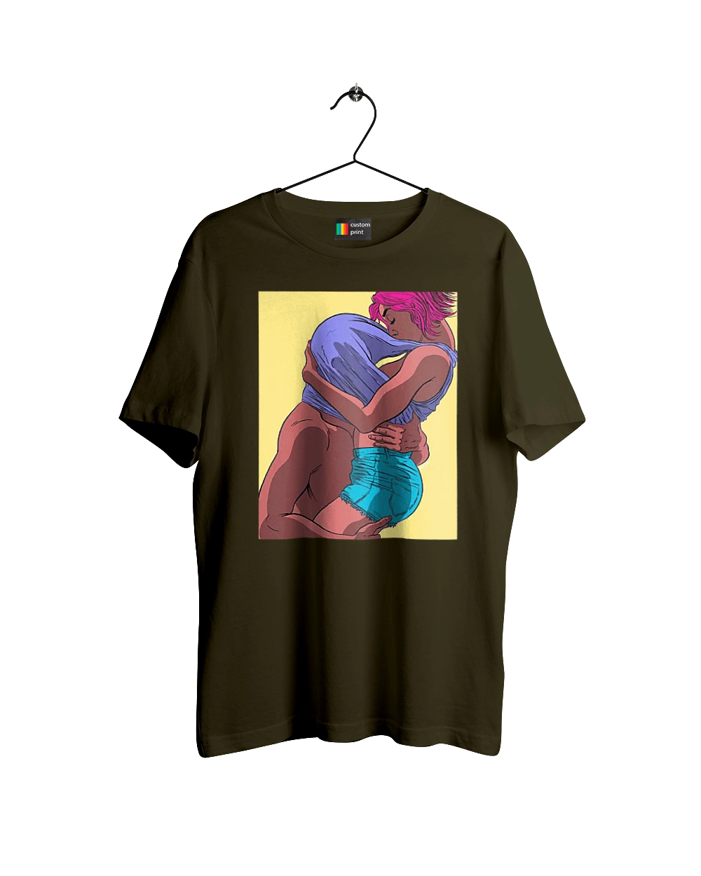 Man Under The T-Shirt In Girls