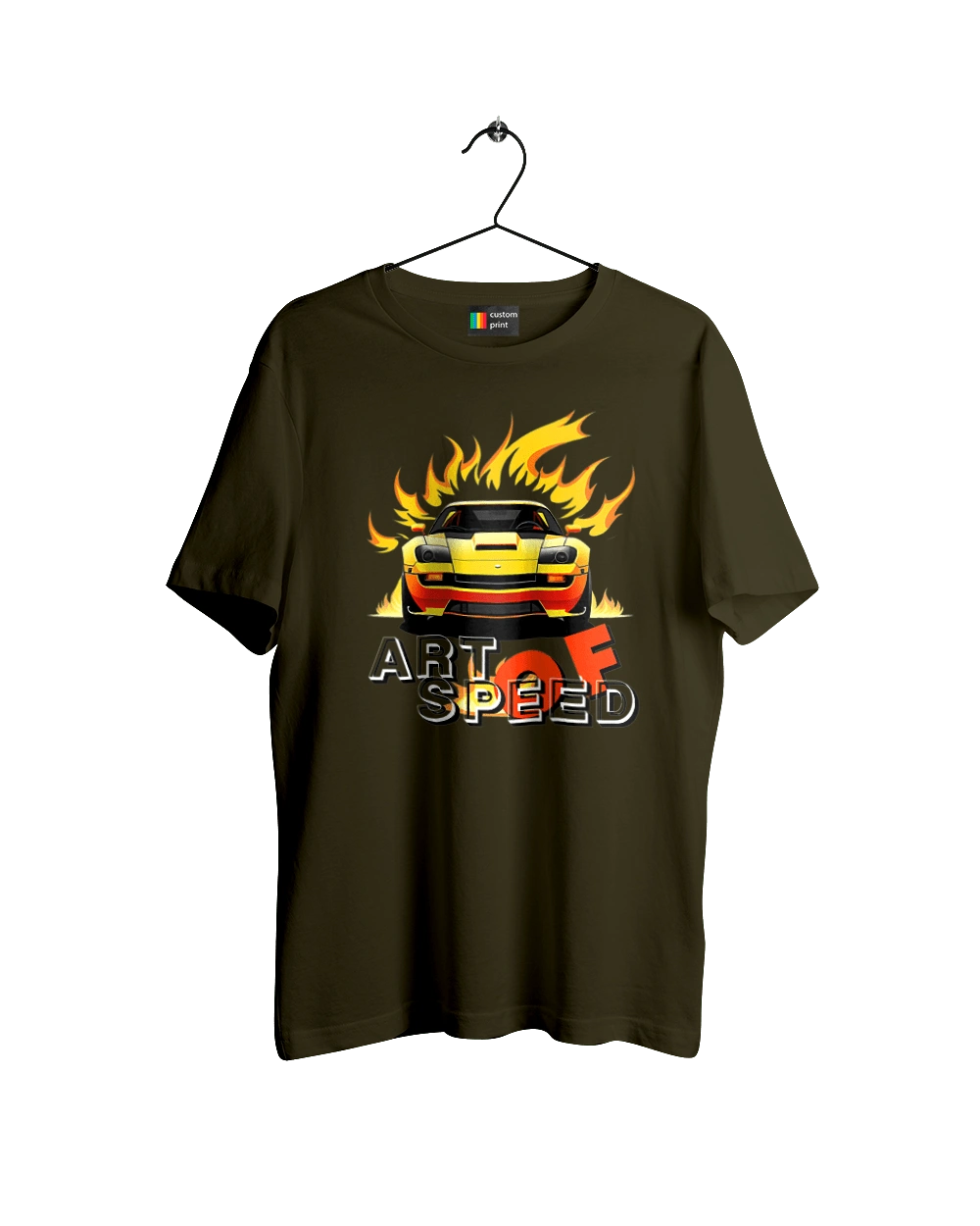 Машина в огне