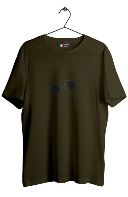 Men`s t-shirt with prints Glasses. Glasses, summer, sunglasses, tears. 2070702